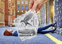 mydarkenedeyes:  Ben Heine - Pencil vs Camera More here. 