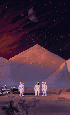 Scienceetfiction:  The Dig, 1995, Lucasarts 