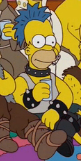 neowargasm:  PUNK HOMER FOREVER 