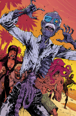 herochan:  Zombie Stan Lee Lines by Tony Moore Color by Rico Renzi