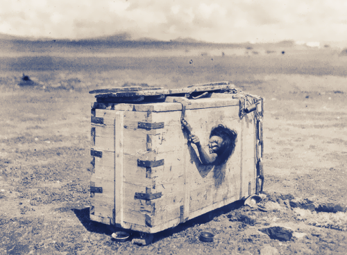 Photo by Albert Kahn   |   Mongolia   |   May 1913A Mongolian woman condemned to die of starvation