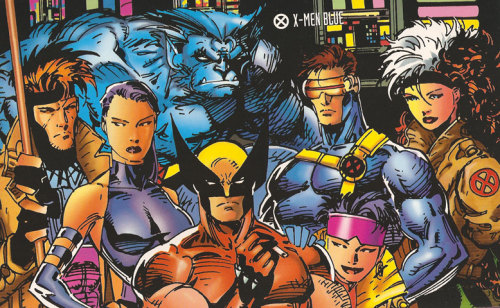 super-nerd:  X-Men by Jim Lee   Favorite!