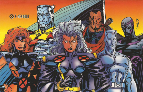 super-nerd:  X-Men by Jim Lee   Favorite!