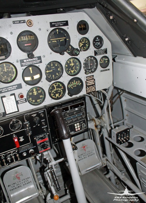 The insides of the SNJ. SRS Aviation Photography