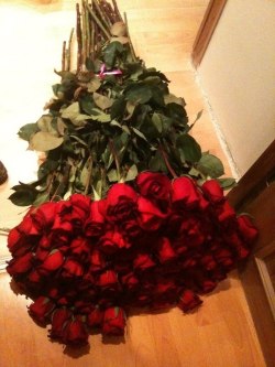 I want roses