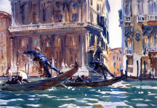 acapareda: John Singer Sargent- On the Canal (1903)