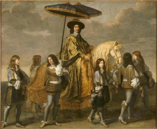 Charles Le Brun (French; 1619–1690)Chancellor Séguier at the Entry of Louis XIV into ParisOil on can