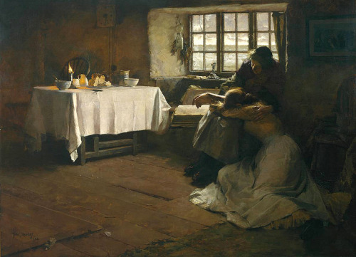 viscuos: “A Hopeless Dawn”, Frank Bramley 1888 The title of this painting comes from a p