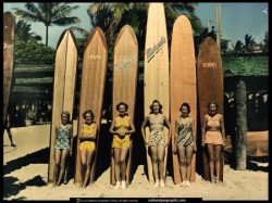 Waikiki beach, 1938