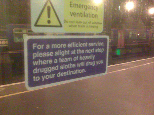 the-absolute-funniest-posts:  heirofpunk: London Underground Shit. The london underground is so snarky.  Follow this blog, you’ll love it on your dashboard!