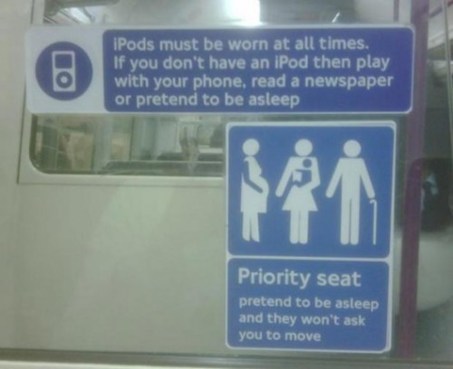 the-absolute-funniest-posts:  heirofpunk: London Underground Shit. The london underground is so snarky.  Follow this blog, you’ll love it on your dashboard!