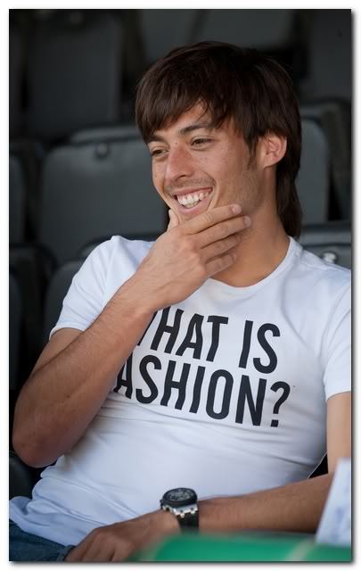 sophperalta:  David Silva. What is fashion? YOU. 
