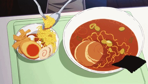 XXX niji-ni-zebura:  Food + Animation = perfect photo