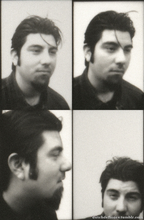 dutchdeftones:Chino Moreno Promo shot, Apr-May 2000. Picture taken by James Minchin.