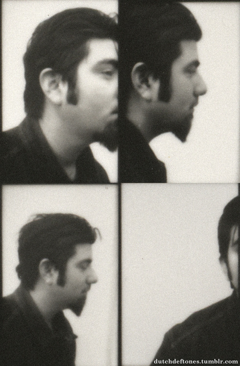 dutchdeftones:Chino Moreno Promo shot, Apr-May 2000. Picture taken by James Minchin.