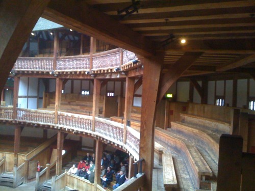 the-scottish-book: Shakespeare’s Globe Theatre The theatre’s magic, isn’t it? You 