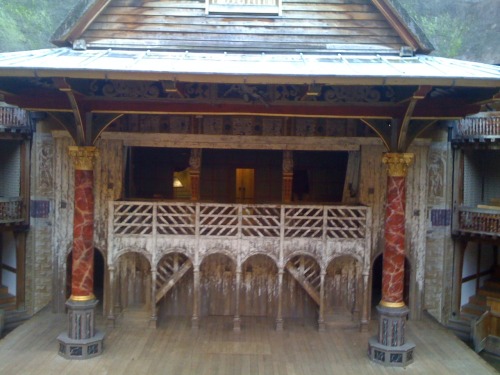 the-scottish-book: Shakespeare’s Globe Theatre The theatre’s magic, isn’t it? You 