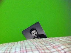 christmas-in-8h:  My picture of Jason has started to fall behind my bed. Hey baby, I see you.