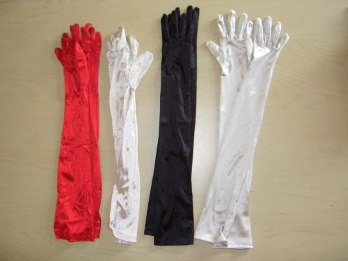 janeyegerton: And finally, my satin gloves which are currently in use. Some of these look so worn-out!