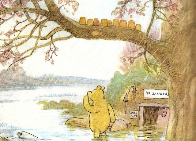 marisais:  The flood - E.H. Shepard, 1957 by petkenro on Flickr. 