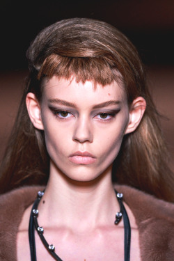 Ondria Hardin at Miu Miu Spring 2013