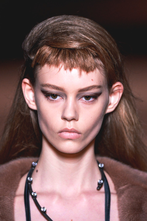 Porn Pics Ondria Hardin at Miu Miu Spring 2013