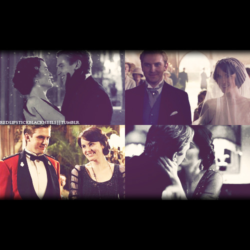 Favorite Fictional Couples||Downton Abbey - Mary and Matthew Crawley