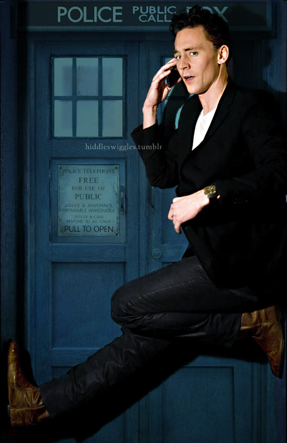 tom-sits-like-a-whore:  hiddleswiggles:  hiddleswiggles:  12th Doctor Hiddles  Please