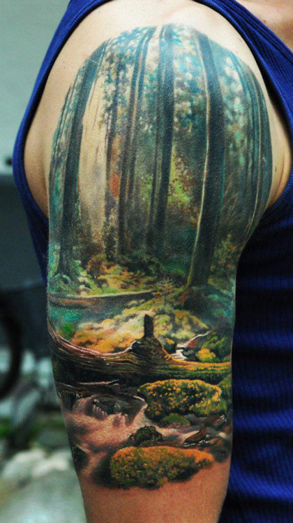 the-starlight-hotel:  Den Yakovlev is amazing at realism tattoos. Check out more of his work on Facebook. 
