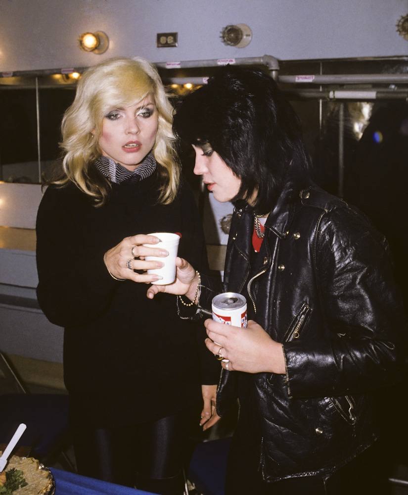 bradelterman:
“ Everywhere that Joan went, I was not far behind with my camera. I took this photo backstage at Blondie’s concert at the Santa Monica Civic in ‘78. Joan and Debbie together was iconic back then and it still is today. I was one lucky...