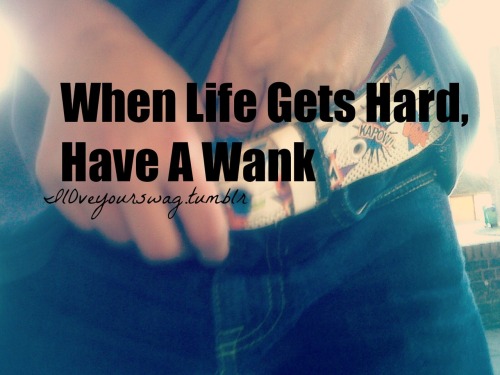 itsmattywells:  dougthewank:  Getting. HARDER. - but not life  That’s why they say… &ld