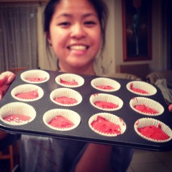 Can&rsquo;t wait for these babies. #cupcakes @cynthiasdfghjkl (Taken with Instagram)