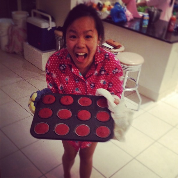 b-rights-ide:  Don’t ask why she aint wearing pants #cupcakes (Taken with Instagram)