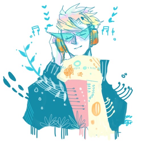 ghastlytoraklawwwwws: dirk doodle before spazzing out to go to school