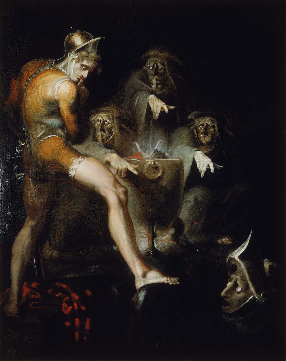 fer1972:  Macbeth consulting the Vision of the Armed Head by Henry Fuseli 
