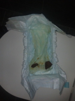 my girlfriend’s used diaper