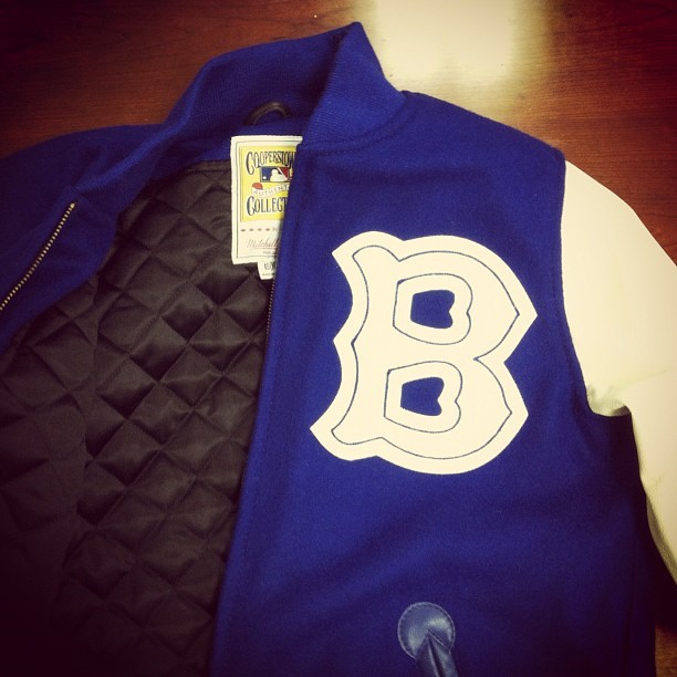 1947 Authentic Brooklyn Dodgers Varsity Jacket
