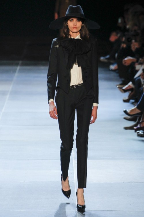 adriendebontin: Saint Laurent (Meli Stasiuk is the model)