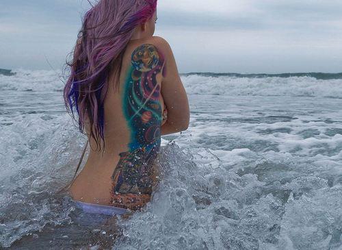 sexytattooedgirl:  tattooed girls www.tattooedgirlsmag.com