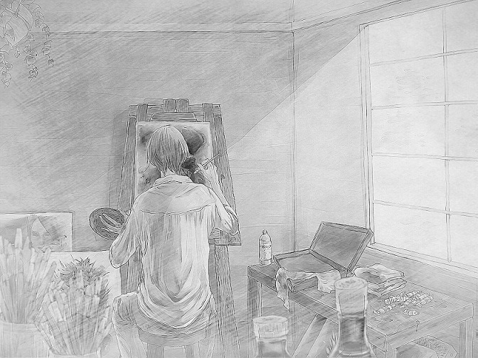 dorei-shounen:  Broken heart artist.  