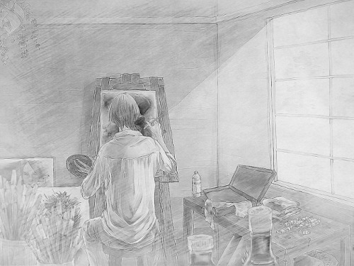dorei-shounen:  Broken heart artist.  