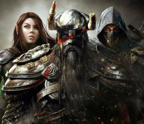 gameraddictions: Races artwork The Elder Scrolls Online