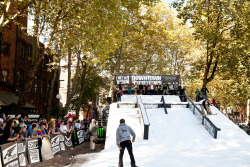 xgames:  If you throw a rail jam in the middle of a downtown city park, you can bet snowboarding isn’t the only thing going down. http://es.pn/UDMTon