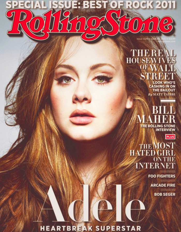 :   Adele + Rolling Stone Magazine  