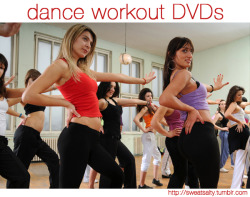 fithealthyfuture:  jojoworksout:  sweatsalty:  Best Dance Workout DVDs! Hip Hop: Dance Off the Inches: Cardio Hip Hop 10 Minute Solution: Hip Hop Dance Mix HIP HOP ABS Package - Fat Burning Cardio, Ab Sculpt, Total Body Burn, Secrets to Flat Abs Ballroom: