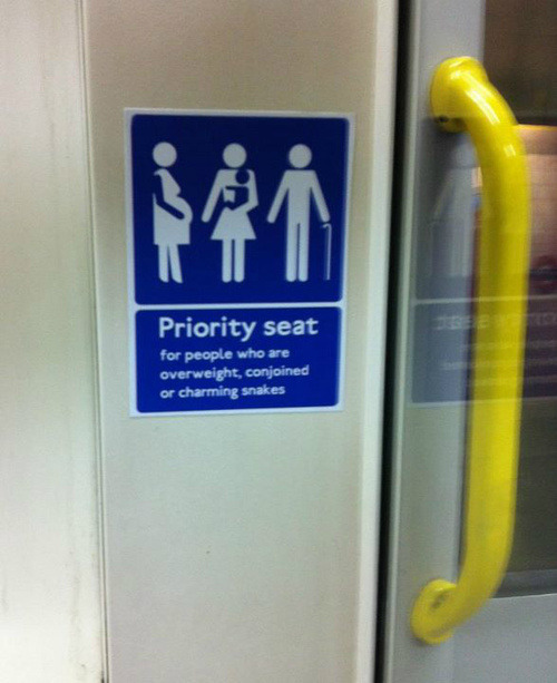 Someone has made fake London Underground signs, and whoever did it is a ruddy genius.