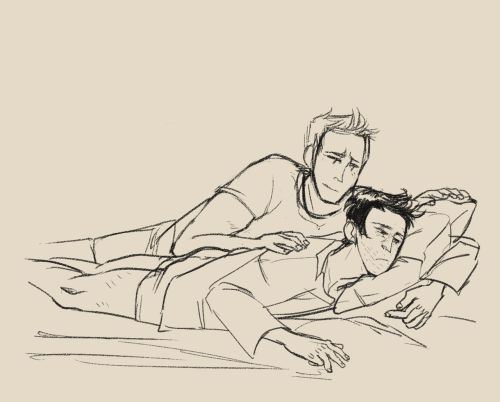 ghostiel:Cas takes a while to fully wake up. as a human, he enjoys the sensation of sleeping but not