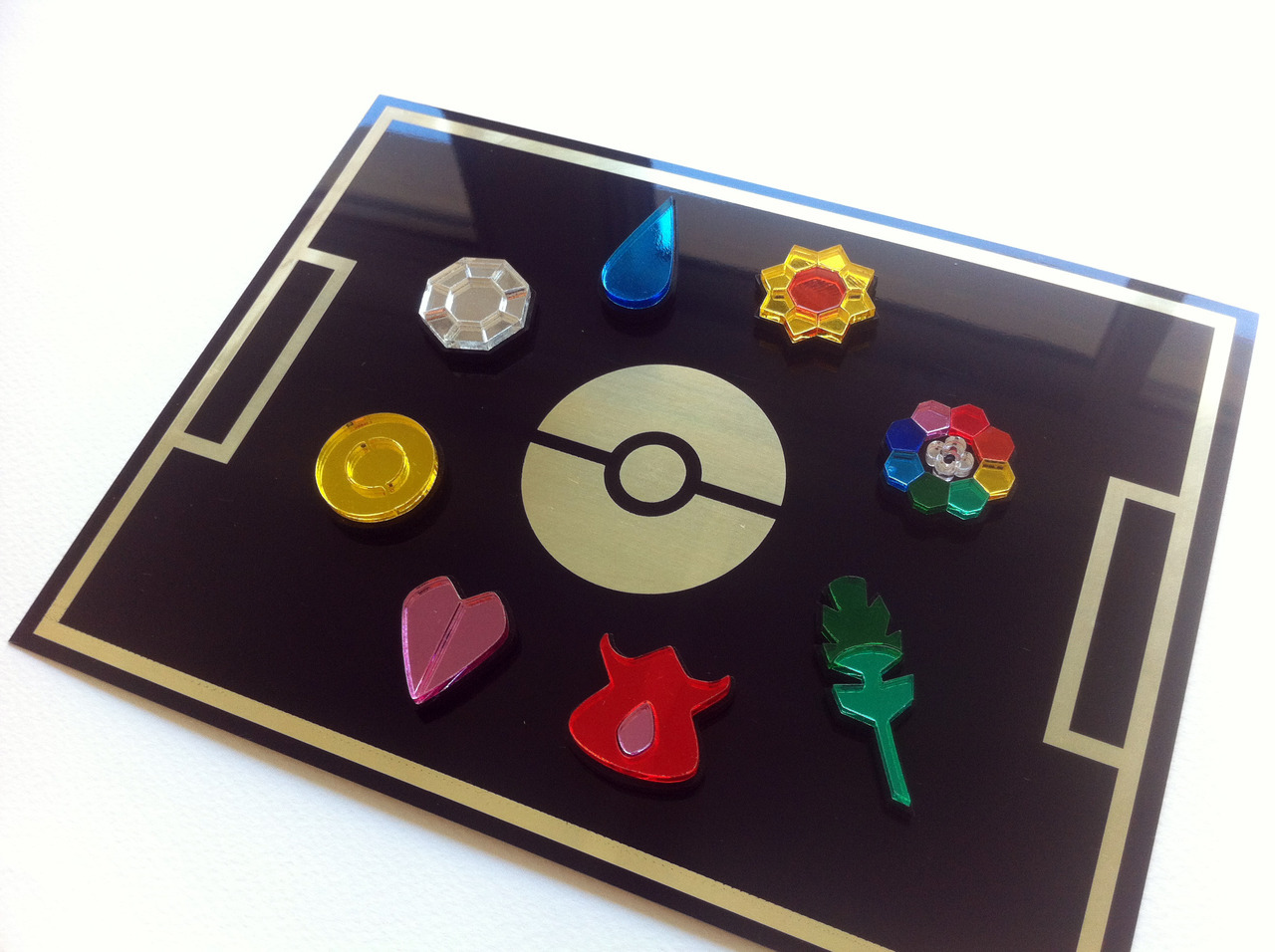 blazerdesigns:  October Giveaway: Pokemon Gym Badges It’s been a while since I’ve