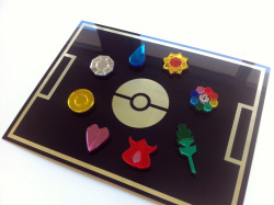 Blazerdesigns:  October Giveaway: Pokemon Gym Badges It’s Been A While Since I’ve