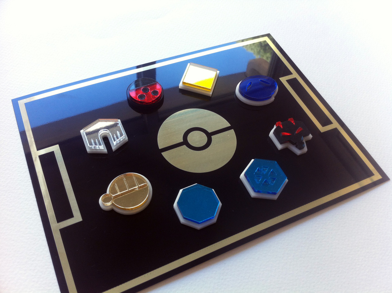 blazerdesigns:  October Giveaway: Pokemon Gym Badges It’s been a while since I’ve